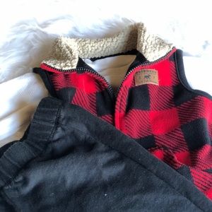 3 Piece Boys Carter’s Set With Vest